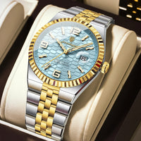 Gold - Silber - Diamantblau